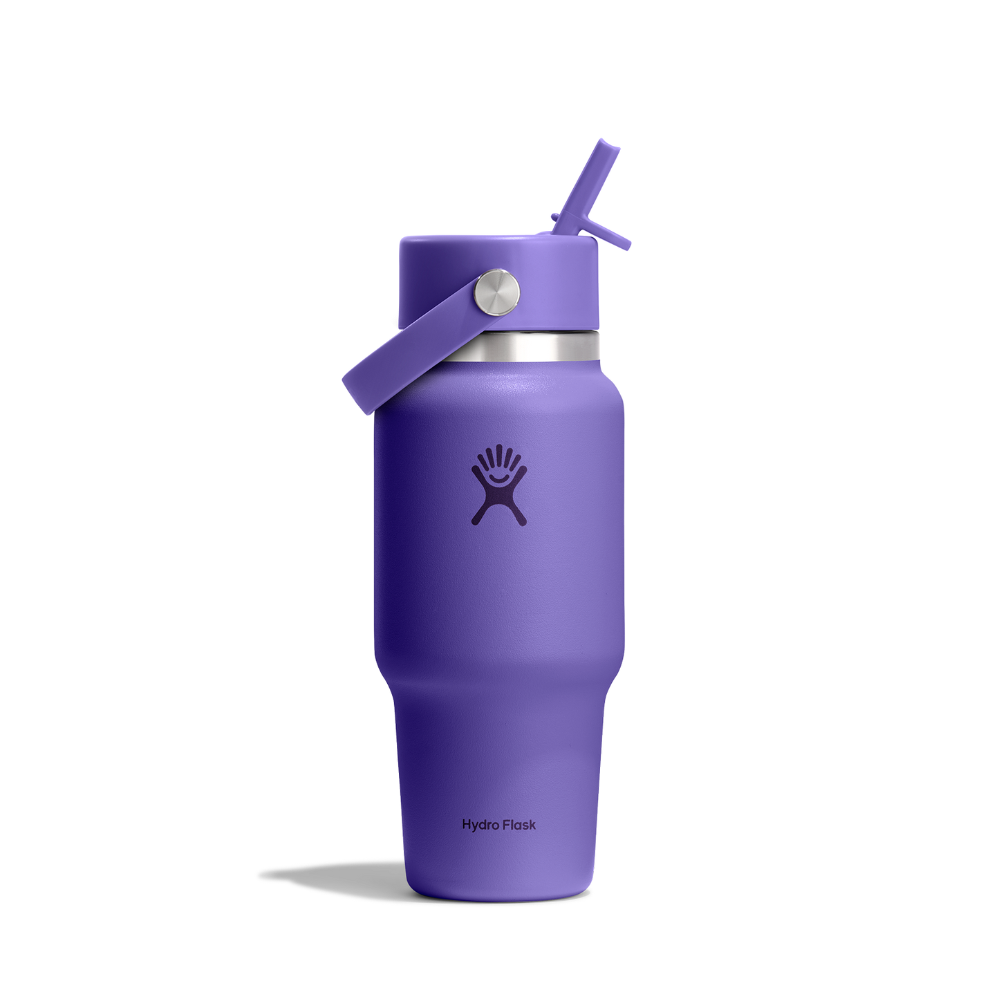 24oz (709mL) Wide Mouth Flex Straw Travel Bottle - Utopia Purple