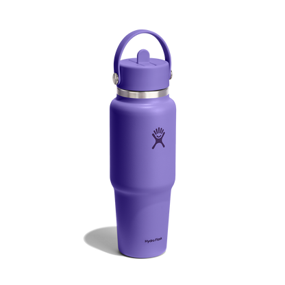 32oz (946mL) Wide Mouth Flex Straw Travel Bottle - Utopia Purple