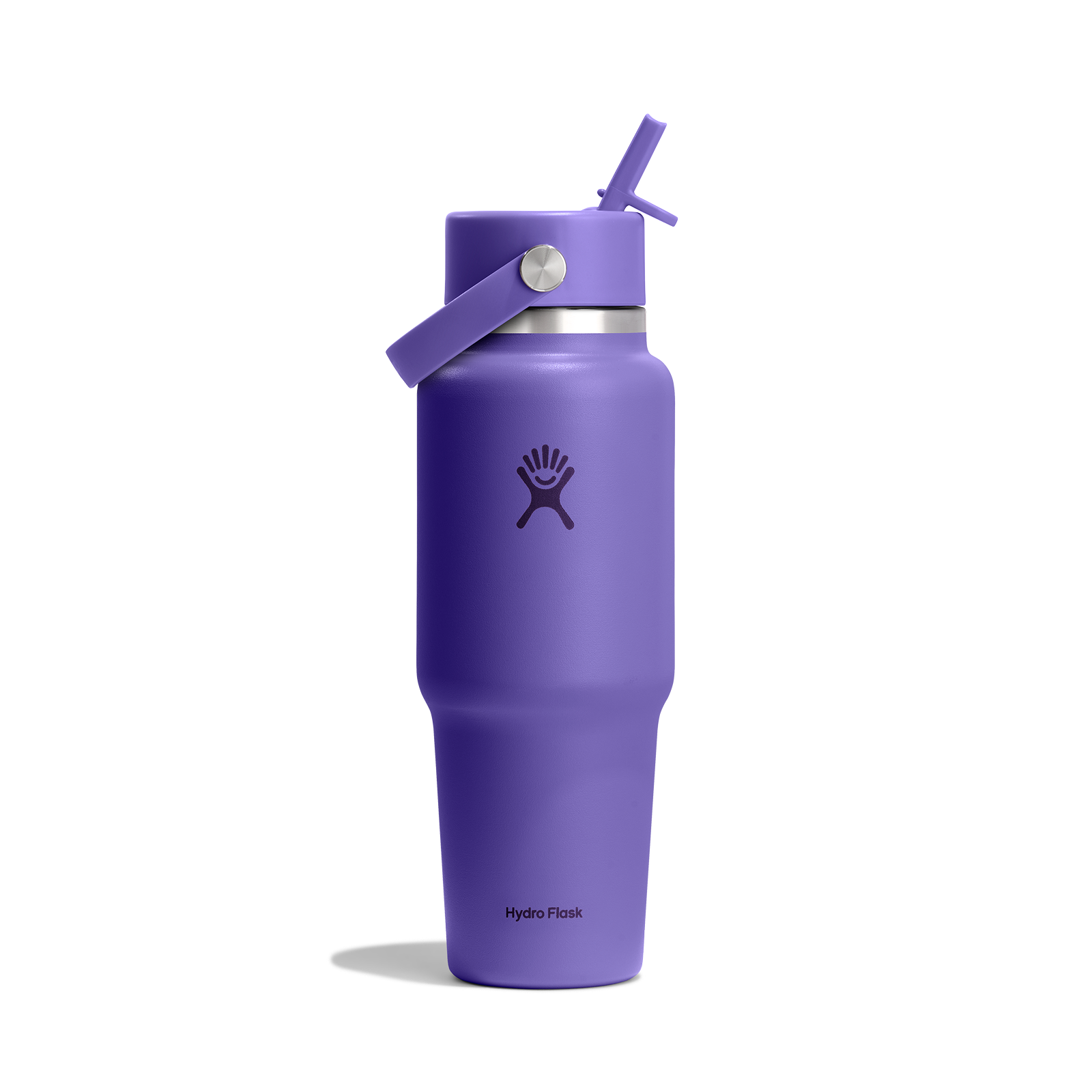 32oz (946mL) Wide Mouth Flex Straw Travel Bottle - Utopia Purple